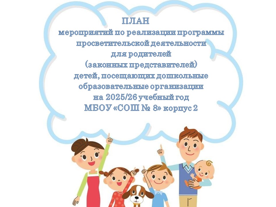 План мероприятий